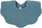 Surakey Baby Bandana Drool Bibs, Muslin Bibs for Drooling Teething Cotton Absorbent Hypoallergenic Pullover Newborn (Green)